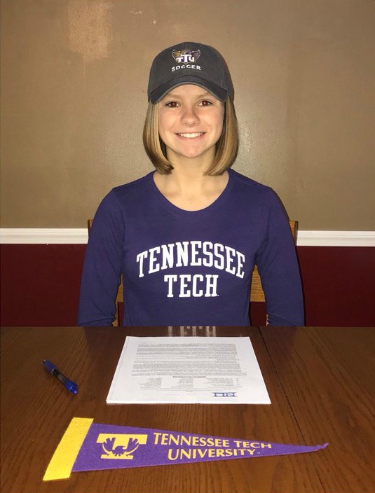 Kaylee Sunders signs with Tennessee Tech (NCAA Div I)